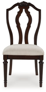 Lavinton Brown Extension Dining Table and 4 Chairs by Ashley at Eve Furniture