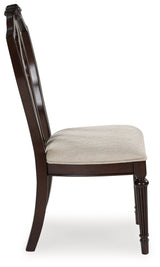 Lavinton Brown Extension Dining Table and 4 Chairs by Ashley at Eve Furniture