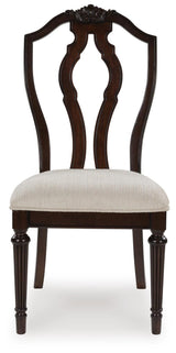 Lavinton Brown Extension Dining Table and 6 Chairs by Ashley at Eve Furniture