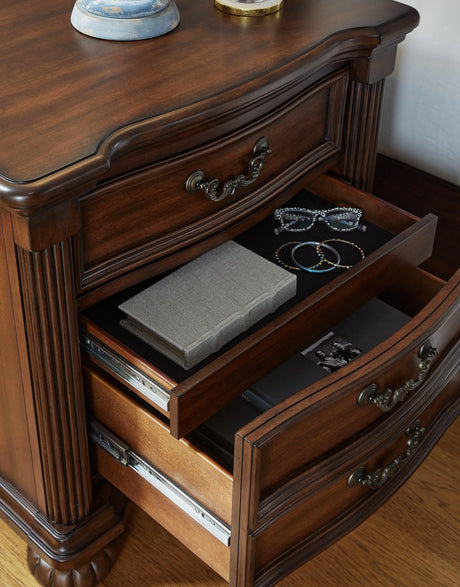 Lavinton Brown Nightstand by Ashley at Eve Furniture