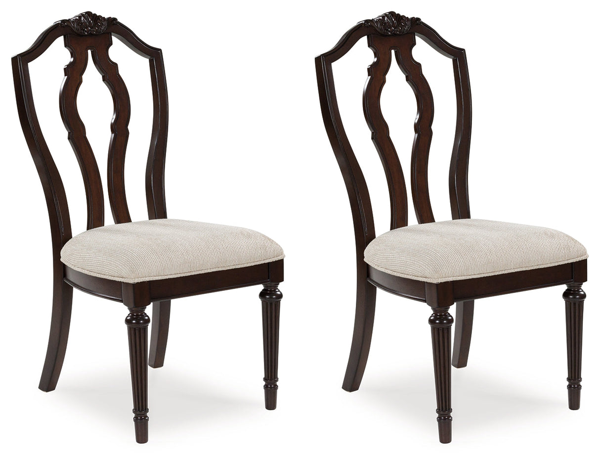 Lavinton Tan/Brown Dining Chair, Set of 2