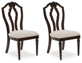 Lavinton Tan/Brown Dining Chair, Set of 2