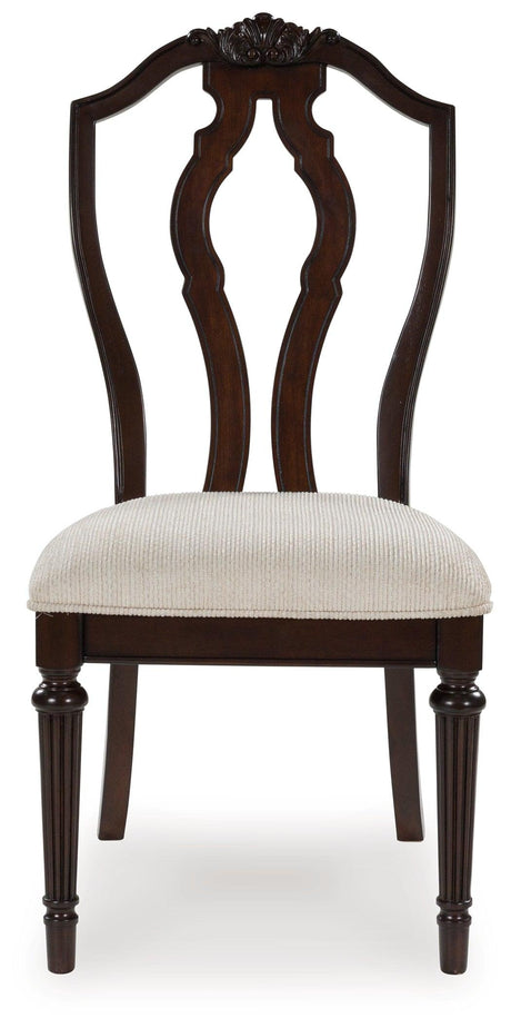 Lavinton Tan/Brown Dining Chair, Set of 2 by Ashley at Eve Furniture
