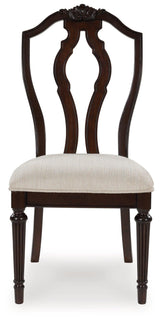 Lavinton Tan/Brown Dining Chair, Set of 2 by Ashley at Eve Furniture