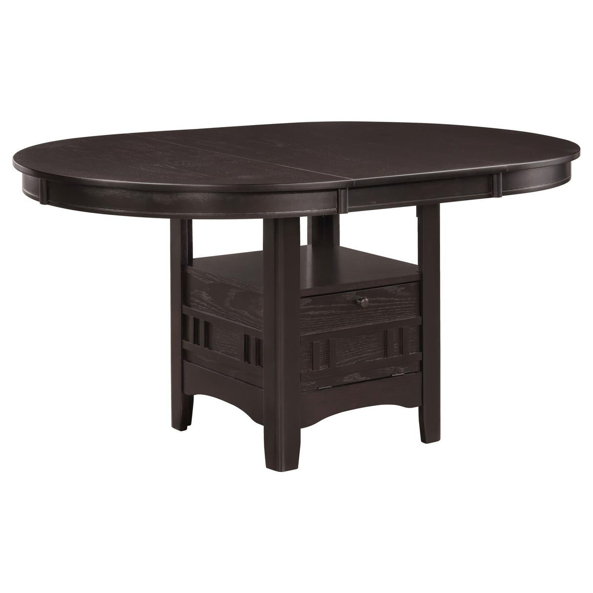 Lavon Espresso/Black 5-Piece Dining Set