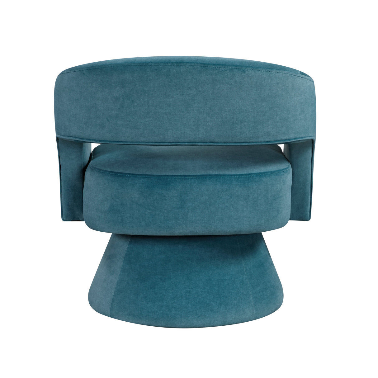 Lavon Dark Teal Swivel Chair by Homelegance at Eve Furniture