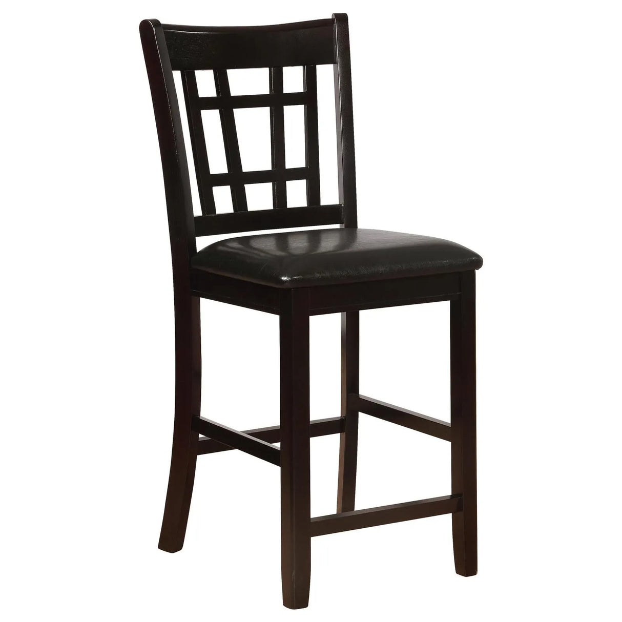 Lavon Espresso and Black Counter Height Dining Set by Coaster at Eve Furniture