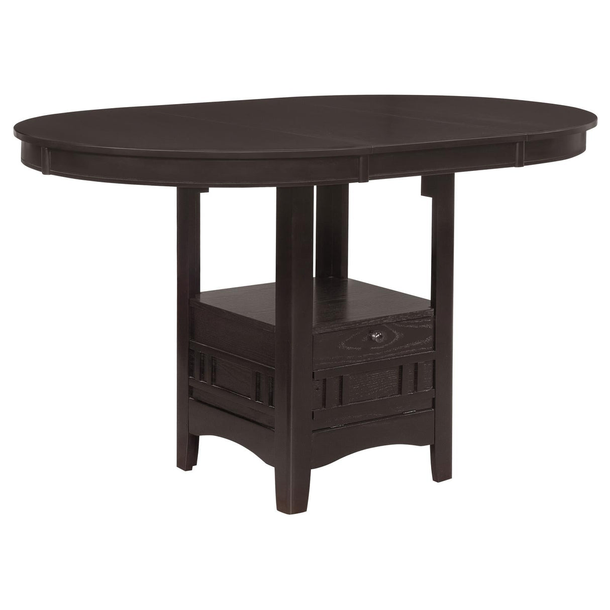 Lavon Espresso and Black Counter Height Dining Set by Coaster at Eve Furniture