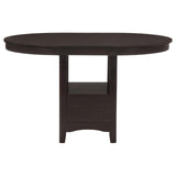 Lavon Espresso and Black Counter Height Dining Set by Coaster at Eve Furniture