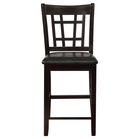Lavon Espresso and Black Counter Height Dining Set by Coaster at Eve Furniture