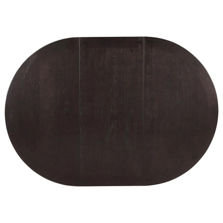 Lavon Espresso/Black 5-Piece Dining Set by Coaster at Eve Furniture