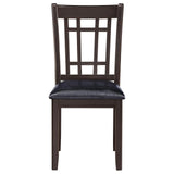Lavon Espresso/Black 5-Piece Dining Set by Coaster at Eve Furniture