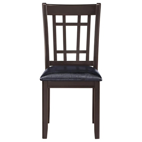Lavon Espresso/Black 5-Piece Dining Set by Coaster at Eve Furniture