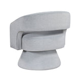 Lavon Gray Swivel Chair by Homelegance at Eve Furniture