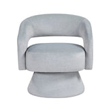 Lavon Gray Swivel Chair by Homelegance at Eve Furniture