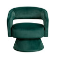 Lavon Green Swivel Chair by Homelegance at Eve Furniture