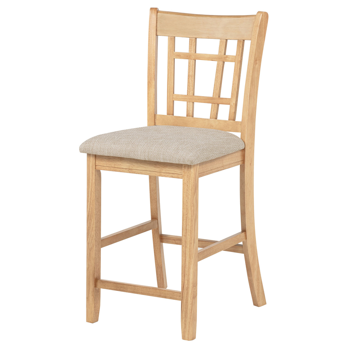 Lavon Grey and Light Oak Wood Counter Height Dining Chair (Set of 2) by Coaster at Eve Furniture