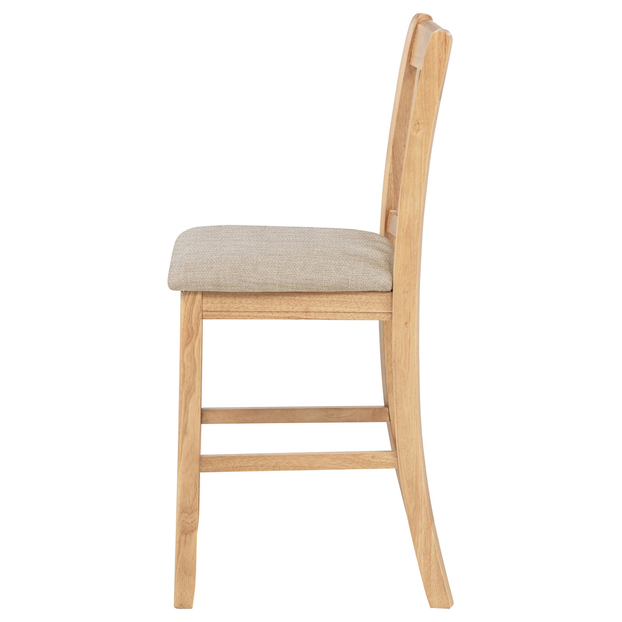 Lavon Grey and Light Oak Wood Counter Height Dining Chair (Set of 2) by Coaster at Eve Furniture