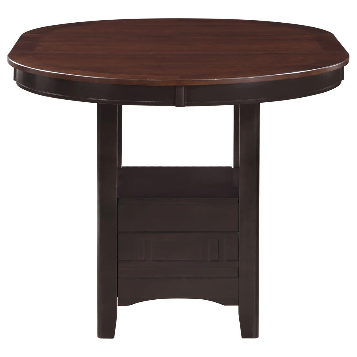 Lavon Light Chestnut/Espresso 5-Piece Counter Height Dining Set by Coaster at Eve Furniture