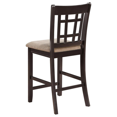 Lavon Light Chestnut/Espresso 5-Piece Counter Height Dining Set by Coaster at Eve Furniture
