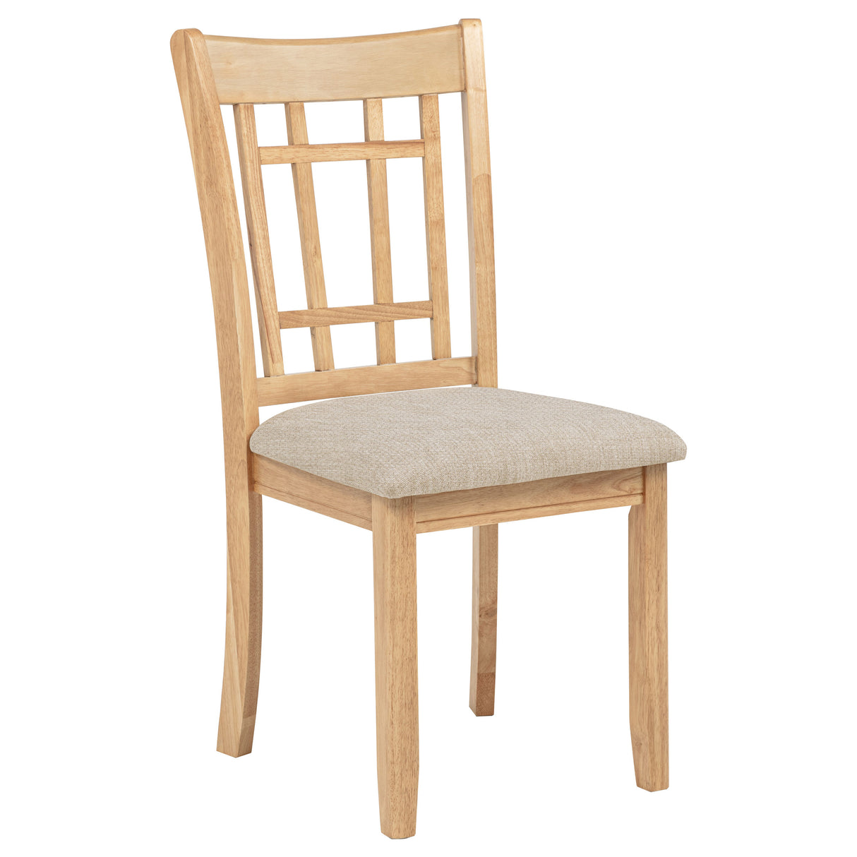 Lavon Light Oak 5-piece Oval Extension Leaf Dining Set by Coaster at Eve Furniture