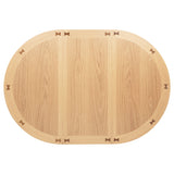 Lavon Light Oak Oval 60-inch Counter Height Extension Dining Table by Coaster at Eve Furniture