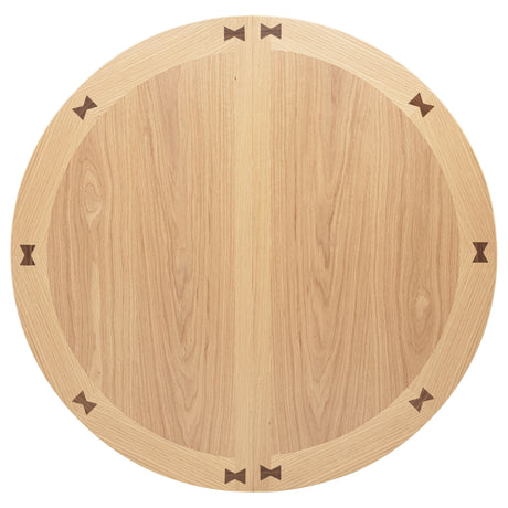 Lavon Light Oak Oval 60-inch Wood Extension Leaf Dining Table by Coaster at Eve Furniture