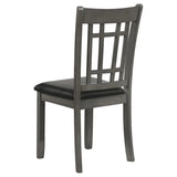 Lavon Medium Gray 5-Piece Dining Set by Coaster at Eve Furniture