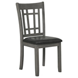Lavon Medium Gray 5-Piece Dining Set by Coaster at Eve Furniture