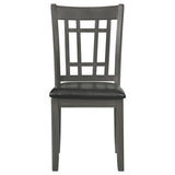 Lavon Medium Gray 5-Piece Dining Set by Coaster at Eve Furniture