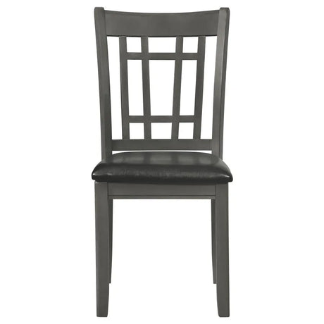 Lavon Medium Gray 5-Piece Dining Set by Coaster at Eve Furniture