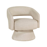 Lavon Taupe Swivel Chair by Homelegance at Eve Furniture