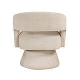 Lavon Taupe Swivel Chair by Homelegance at Eve Furniture
