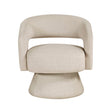 Lavon Taupe Swivel Chair by Homelegance at Eve Furniture