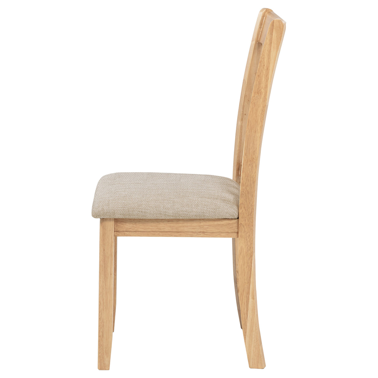 Lavon Wood Dining Side Chair Linen and Light Oak (Set of 2) by Coaster at Eve Furniture