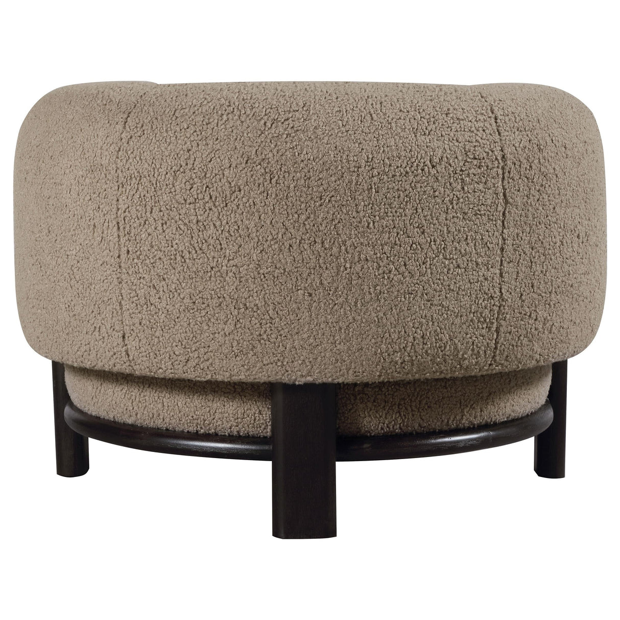 Lawler Mushroom Upholstered Barrel Back Accent Chair