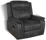 Lawrence Charcoal 3-Piece Upholstered Tufted Living Room Set by Coaster at Eve Furniture