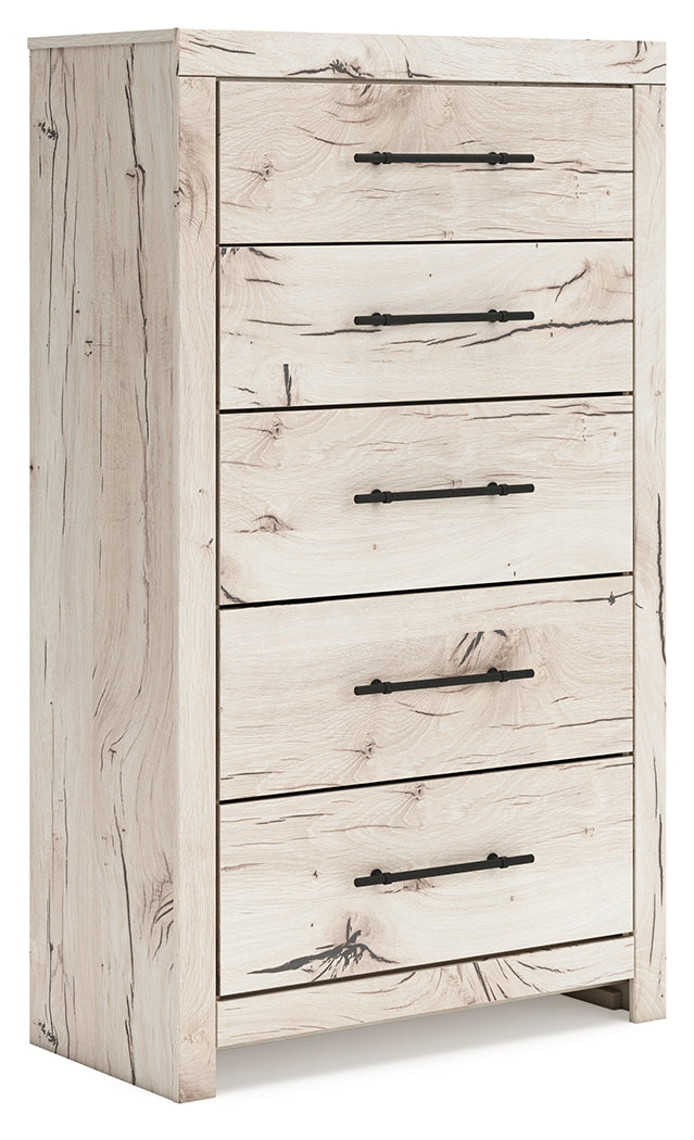 Lawroy Light Natural Chest of Drawers by Ashley at Eve Furniture