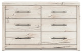 Lawroy Light Natural Dresser by Ashley at Eve Furniture