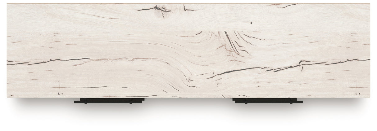 Lawroy Light Natural Dresser by Ashley at Eve Furniture
