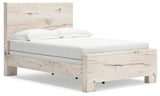 Lawroy Light Natural Full Panel Bed by Ashley at Eve Furniture