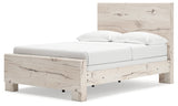 Lawroy Light Natural Full Panel Bed by Ashley at Eve Furniture