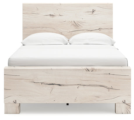 Lawroy Light Natural Full Panel Bed by Ashley at Eve Furniture