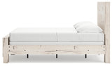 Lawroy Light Natural Full Panel Bed by Ashley at Eve Furniture