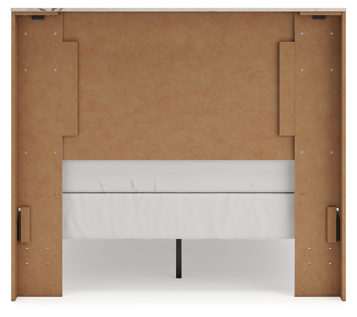Lawroy Light Natural Full Panel Bed by Ashley at Eve Furniture
