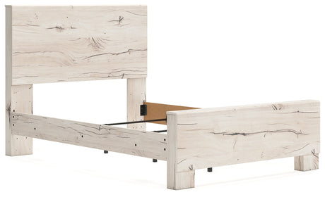 Lawroy Light Natural Full Panel Bed by Ashley at Eve Furniture