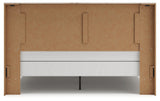 Lawroy Light Natural King Panel Bed by Ashley at Eve Furniture
