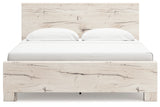Lawroy Light Natural King Panel Bed by Ashley at Eve Furniture