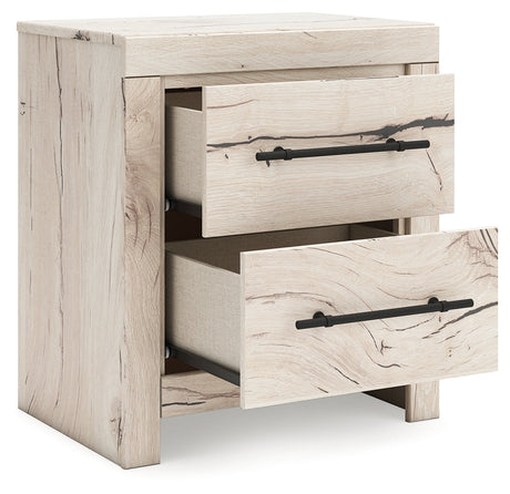 Lawroy Light Natural Nightstand by Ashley at Eve Furniture