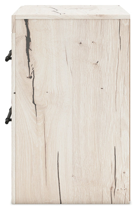 Lawroy Light Natural Nightstand by Ashley at Eve Furniture